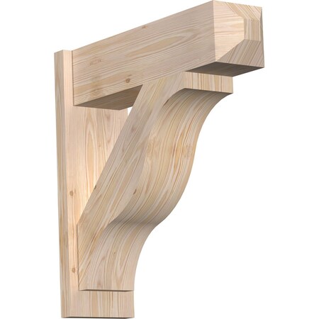Ekena Millwork Funston Smooth Craftsman Outlooker, Douglas Fir, 7 1/2"W x 26"D x 26"H OUT08X26X26FST04SDF